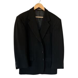Chereskin Black Italian Cashmere Blazer S-40